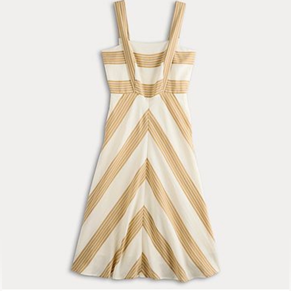 NEW…Draper James Chevron Midi Dress - Picture 2 of 4